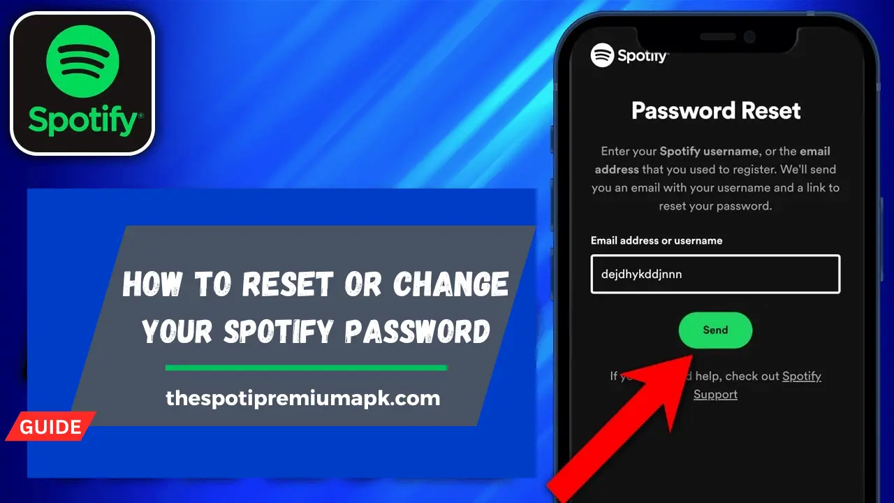 How to reset or change your spotify password 2024