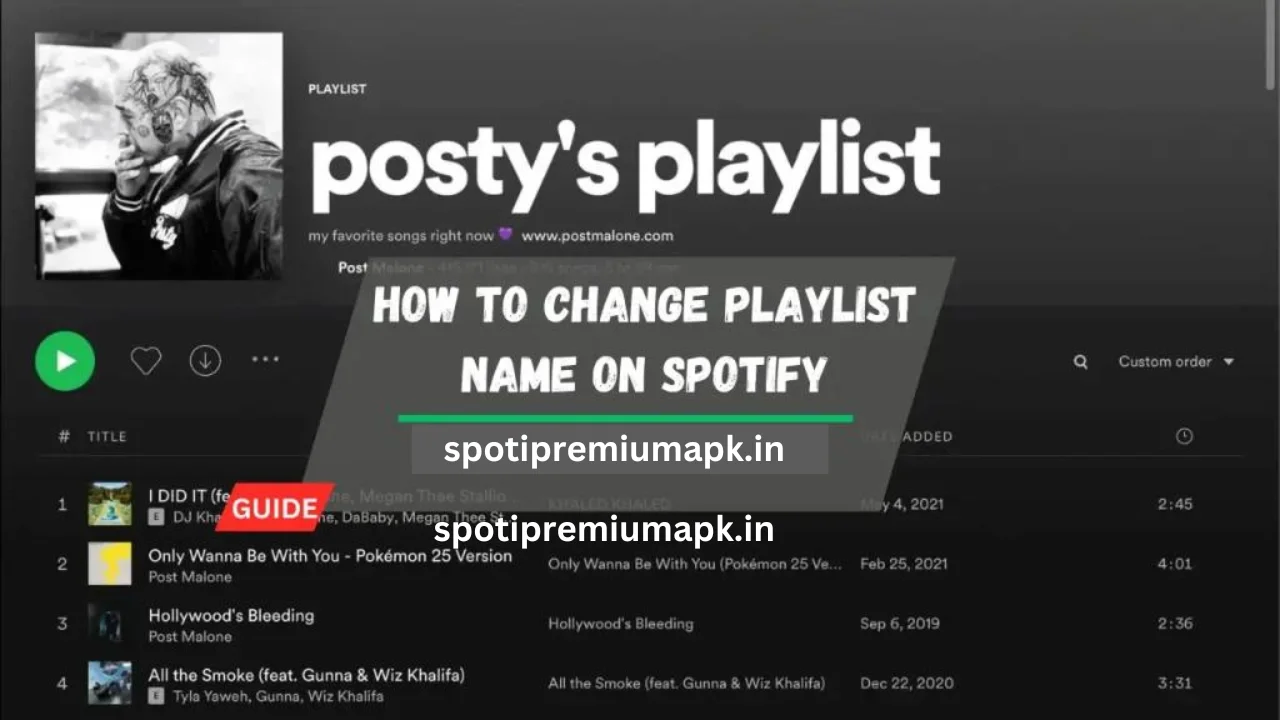 How to change playlist name on Spotify: Best Step by Step Guide 2024